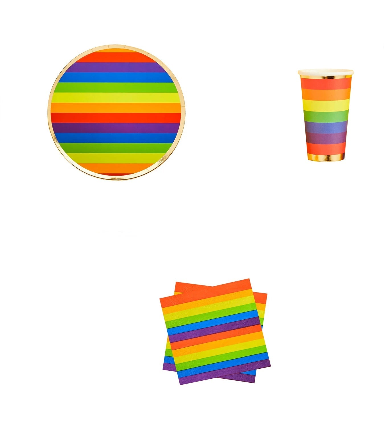 Anila's Rainbow Party Pack for 16 people - Anilas UK