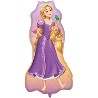 Disney Princess Rapunzel Shaped Foil Balloon, 101 x 58 cm for Kids’ Parties