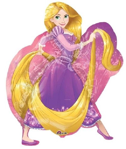 Disney Princess Rapunzel Supershape 28 x 33 Inch Foil Balloon for kids’ parties
