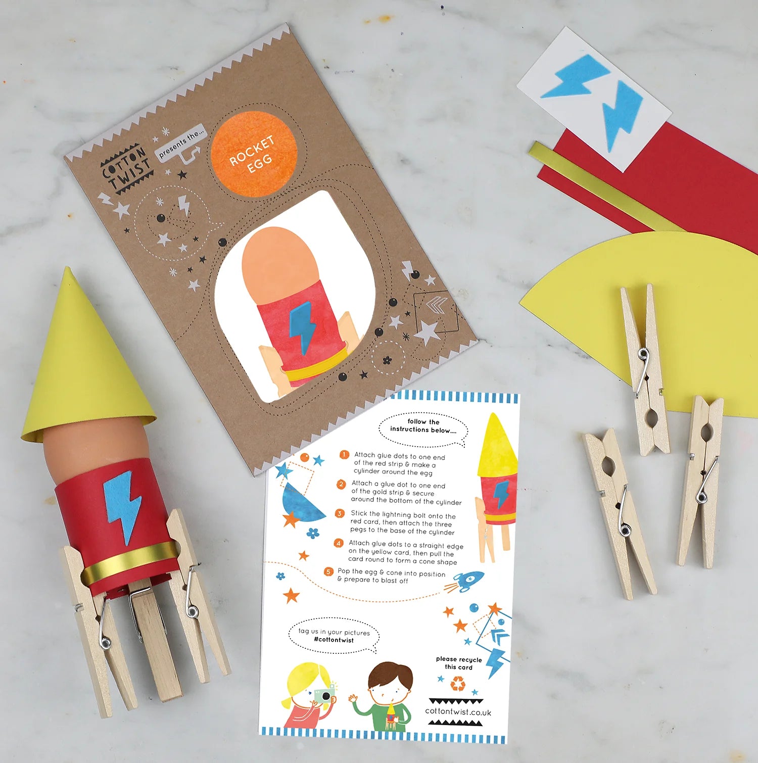 Make Your Own Rocket Egg - Anilas UK
