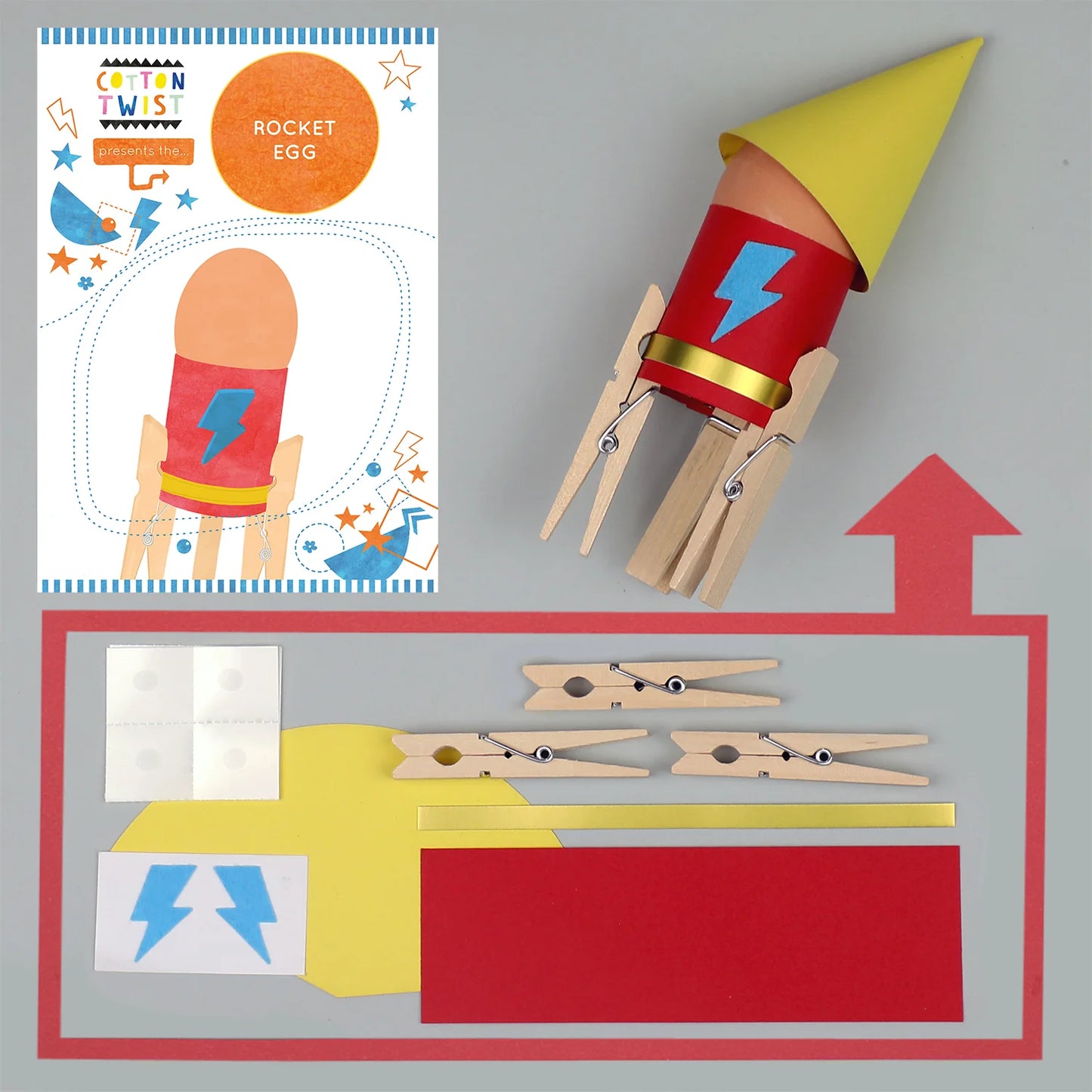 Make Your Own Rocket Egg - Anilas UK