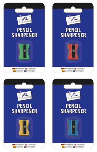 Bright Coloured Plastic Pencil Sharpener (Pack of 1) - Anilas UK