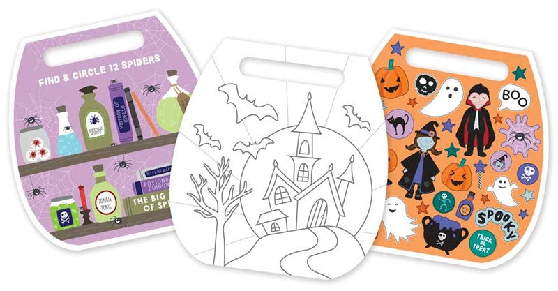 Halloween Carry Colouring and Activity Book - Anilas UK