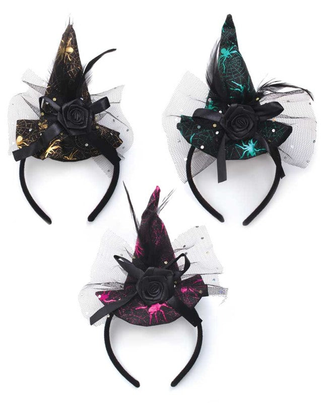 Halloween Witches Hat Headband - Anilas UK