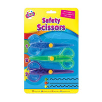 Novelty Cut, Safety Scissors (Pack of 3) - Anilas UK