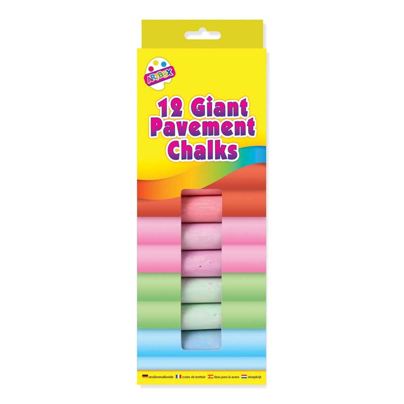 12 Giant pavement Chalks - Anilas UK
