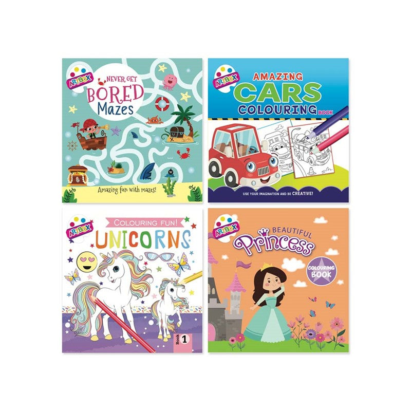 My First Colouring Books -4 assorted designs - Anilas UK