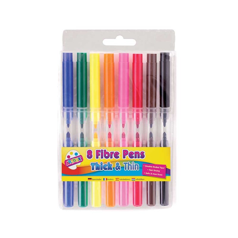 8 Thick & Thin Fibre Pen - Anilas UK