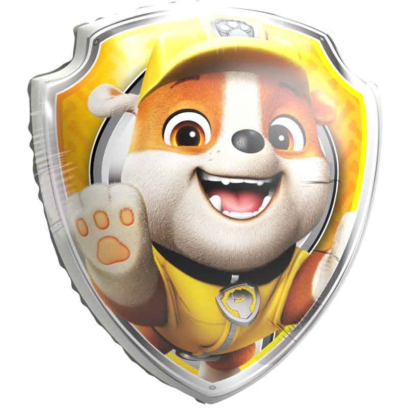 Rubble Paw Patrol Shaped Foil Party Balloon for kids’ celebrations