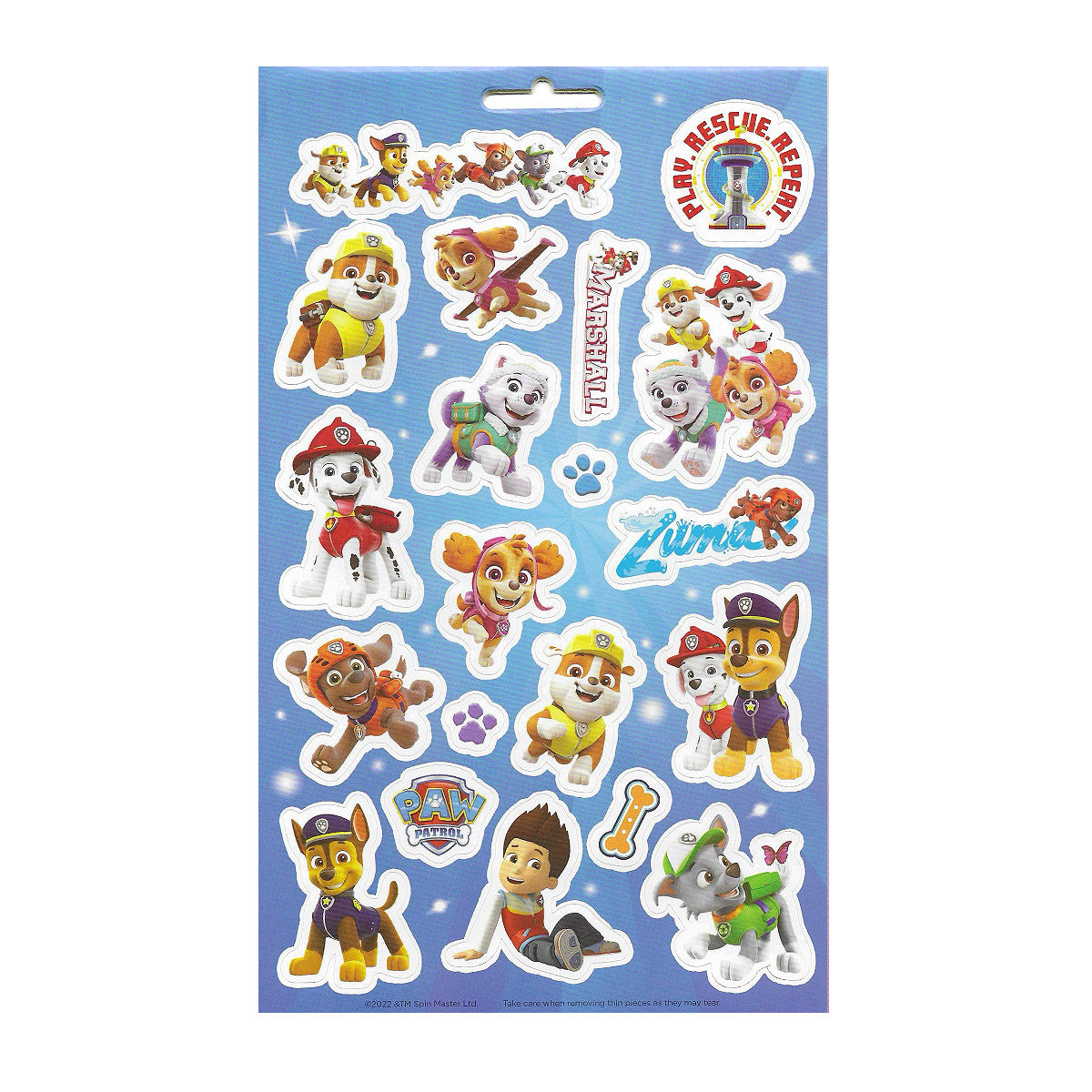 Paw Patrol Sticker Fun - 100 Reusable Stickers