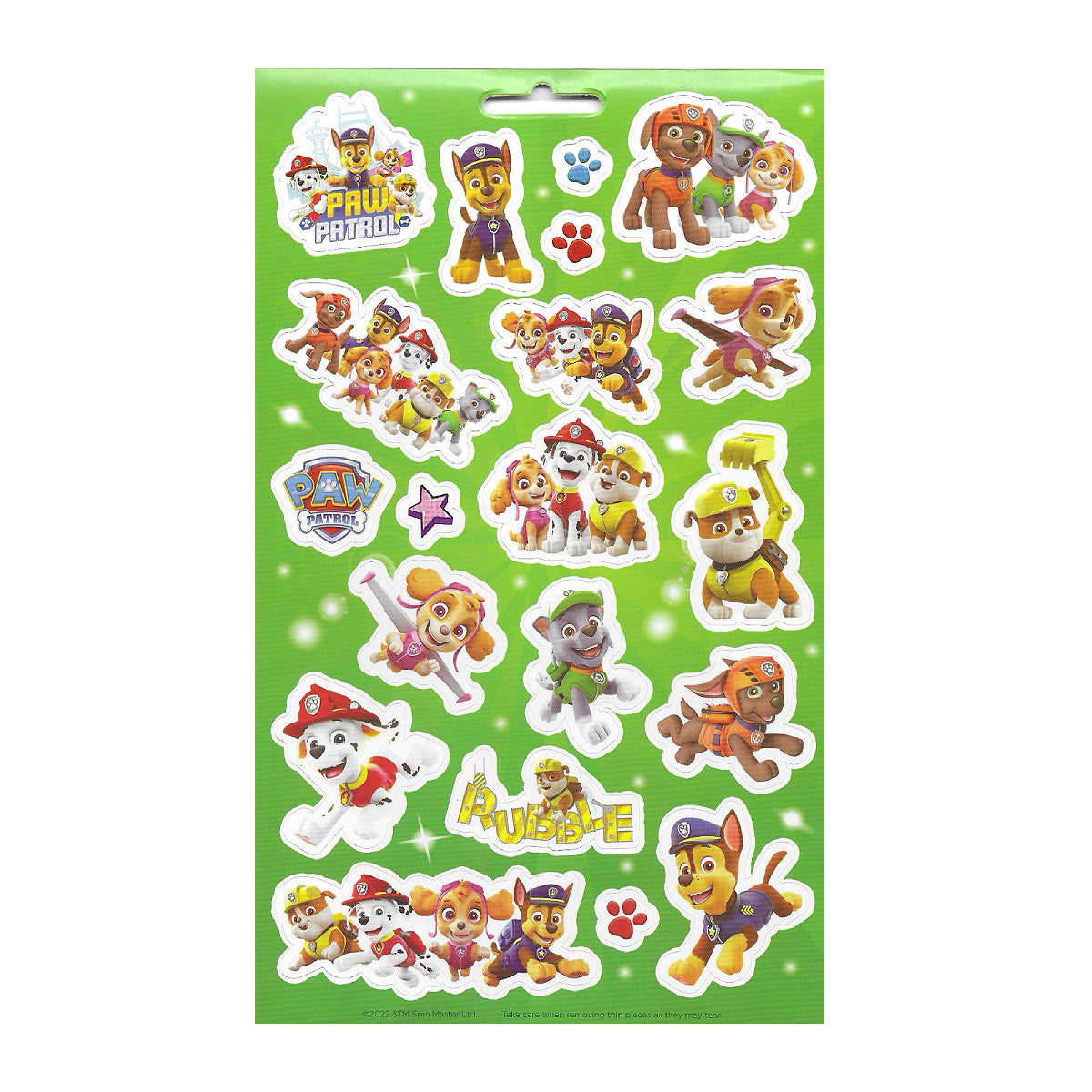 Paw Patrol Sticker Fun - 100 Reusable Stickers