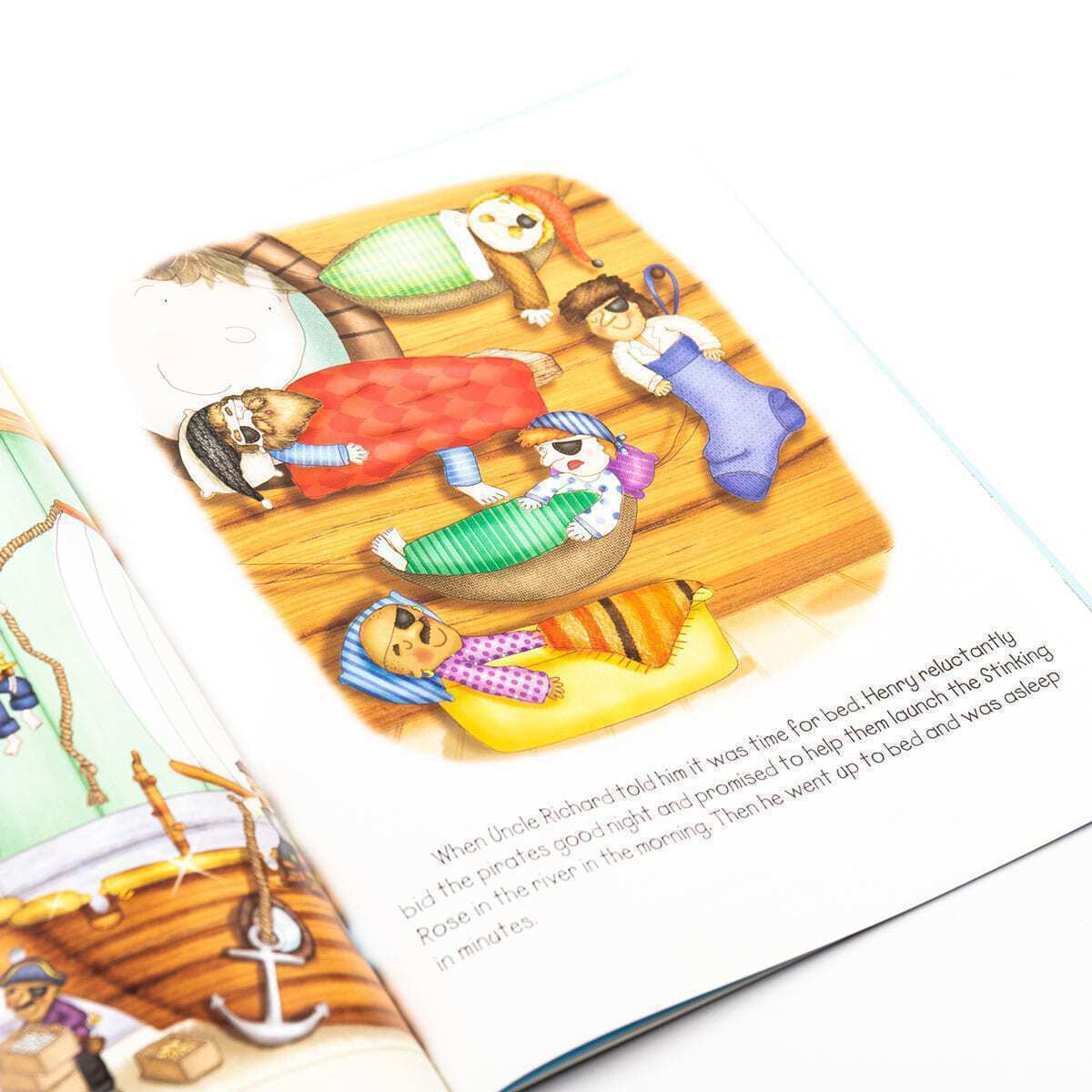 Henry's Pirate Surprise Children's Picture Story Book - Anilas UK