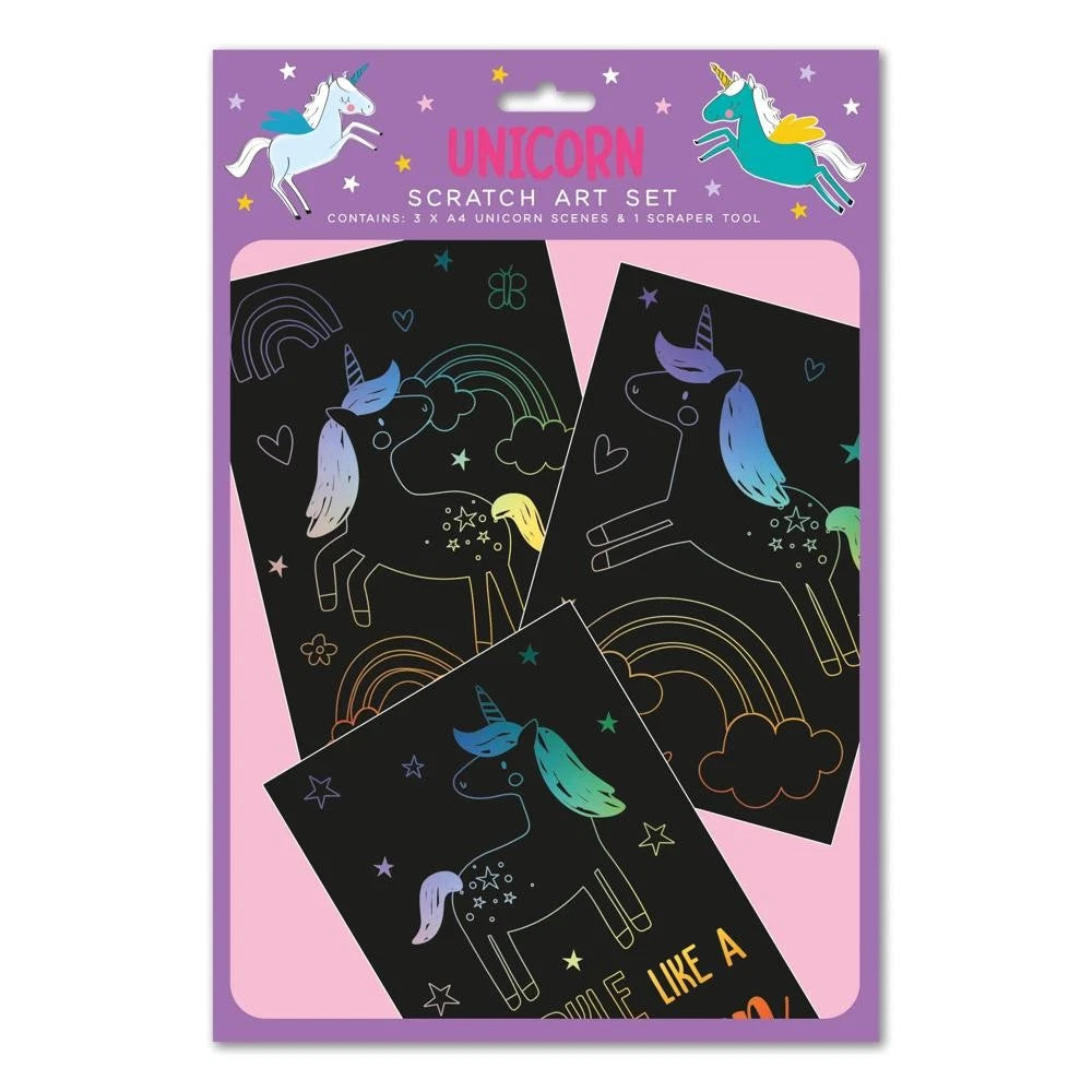 Unicorn Scratch Art Set - Anilas UK
