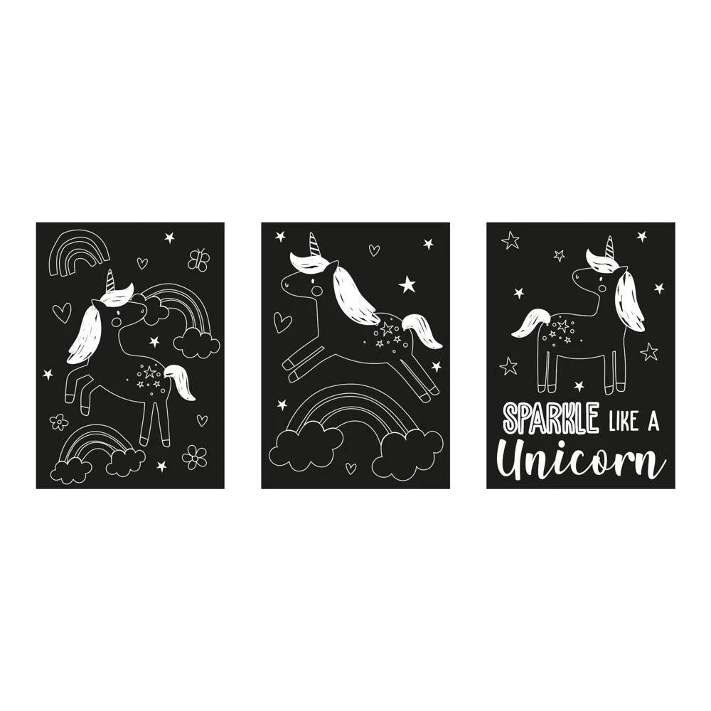 Unicorn Scratch Art Set - Anilas UK