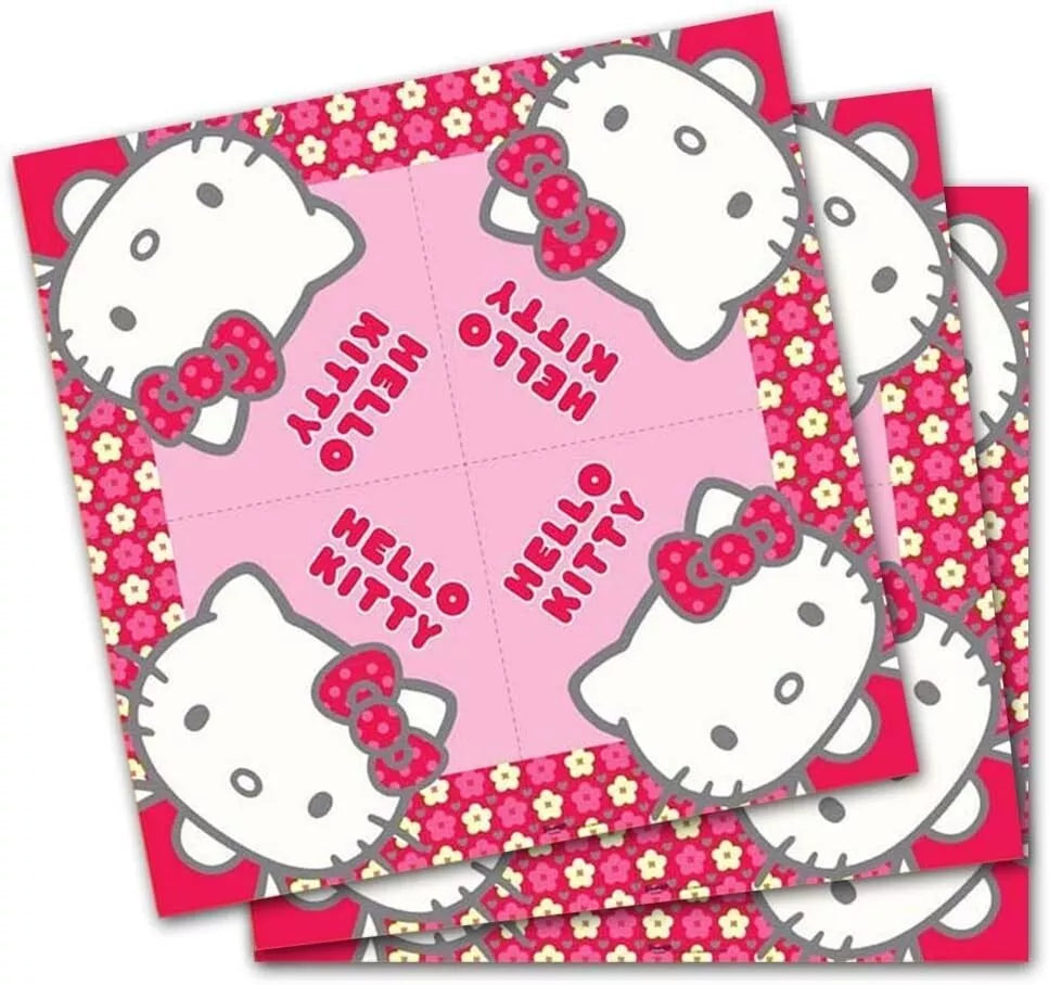 Hello Kitty Napkins (Pack of 16) - Anilas UK