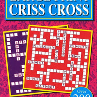 Large Print Criss Cross Crossword Book - Anilas UK