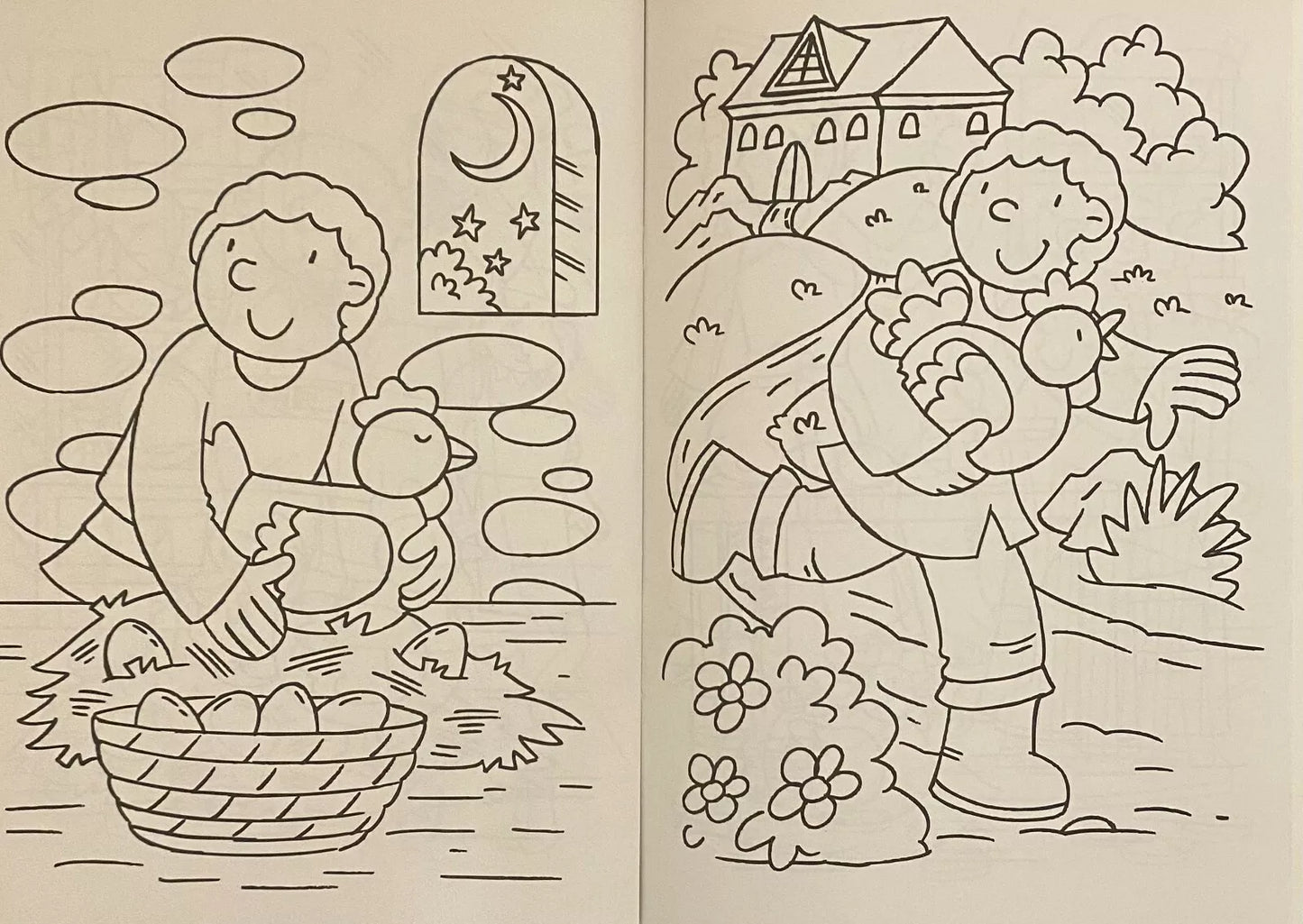 Jack And The Beanstalk colouring Book. - Anilas UK