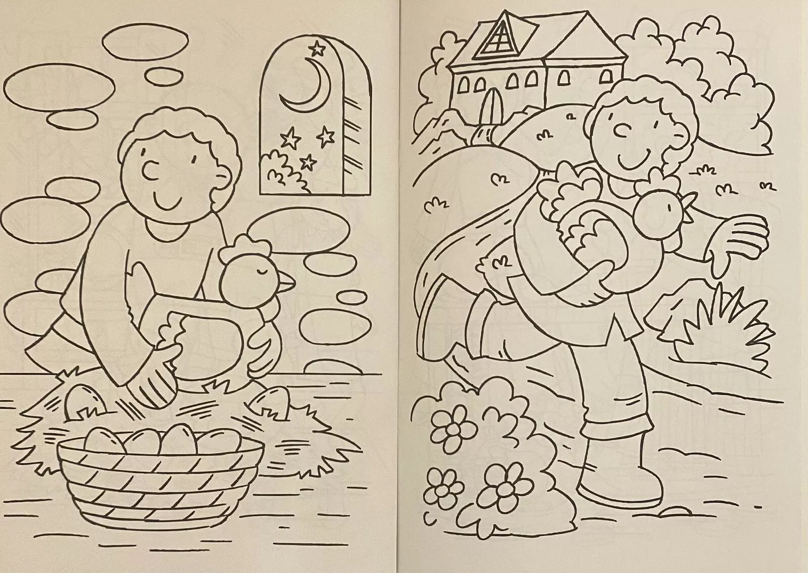 Jack And The Beanstalk colouring Book. - Anilas UK