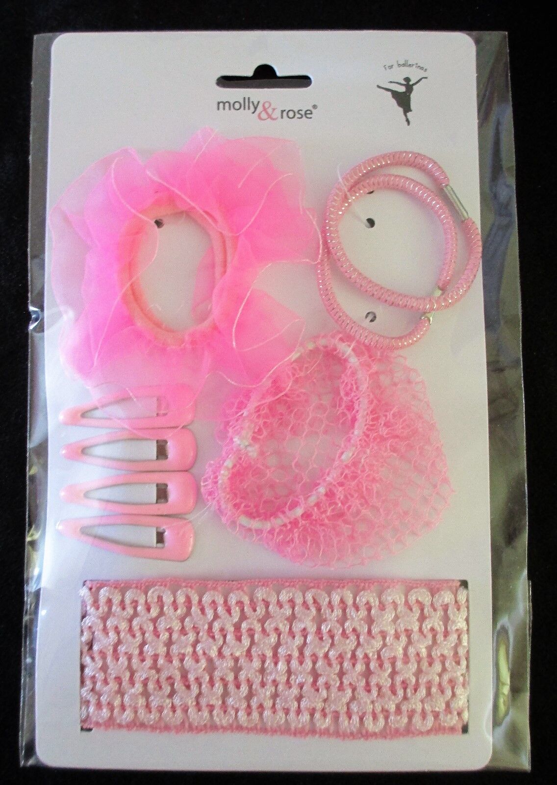 Pink Ballerina Hair Acccessory Set - Anilas UK