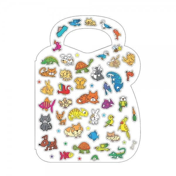 Mermaid or  Pets Carry Along Colouring Book