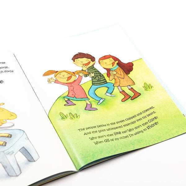 The Goat That Gloats Children's Picture Story Book - Anilas UK