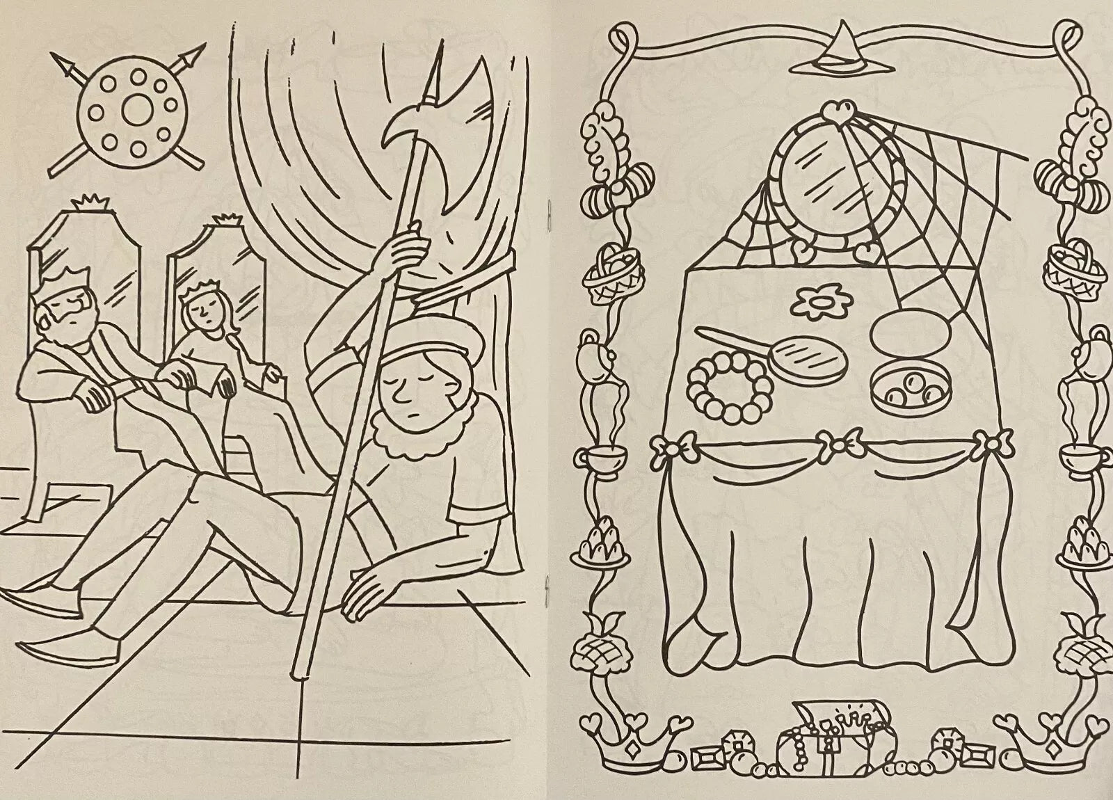Sleeping Beauty Colouring Book - Anilas UK