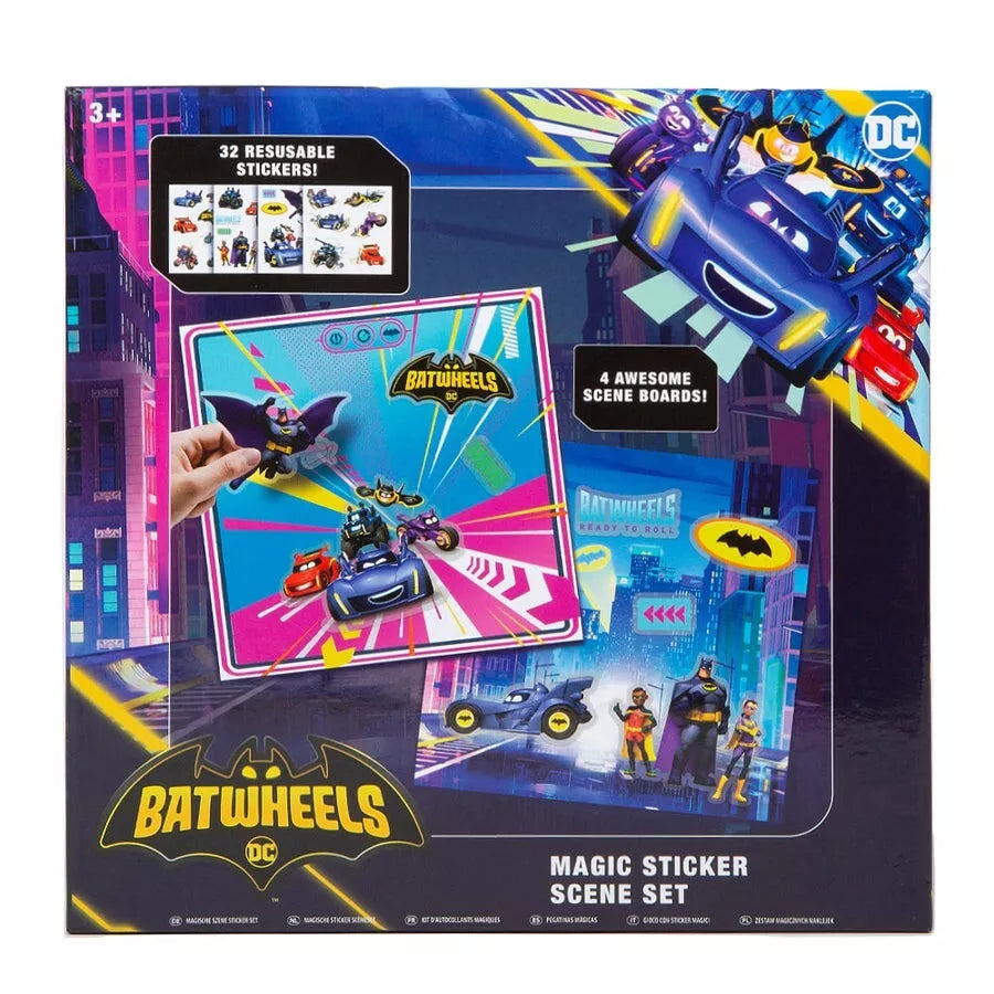 Batwheels Magic Sticker Scene Set - Anilas UK