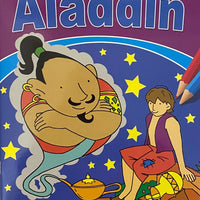 Aladdin Colouring Book - Anilas UK