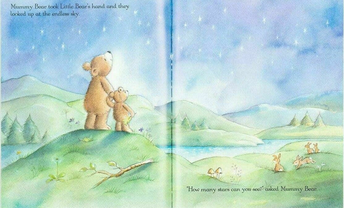 Look At The Stars Little Bear Children's Picture Story Book - Anilas UK