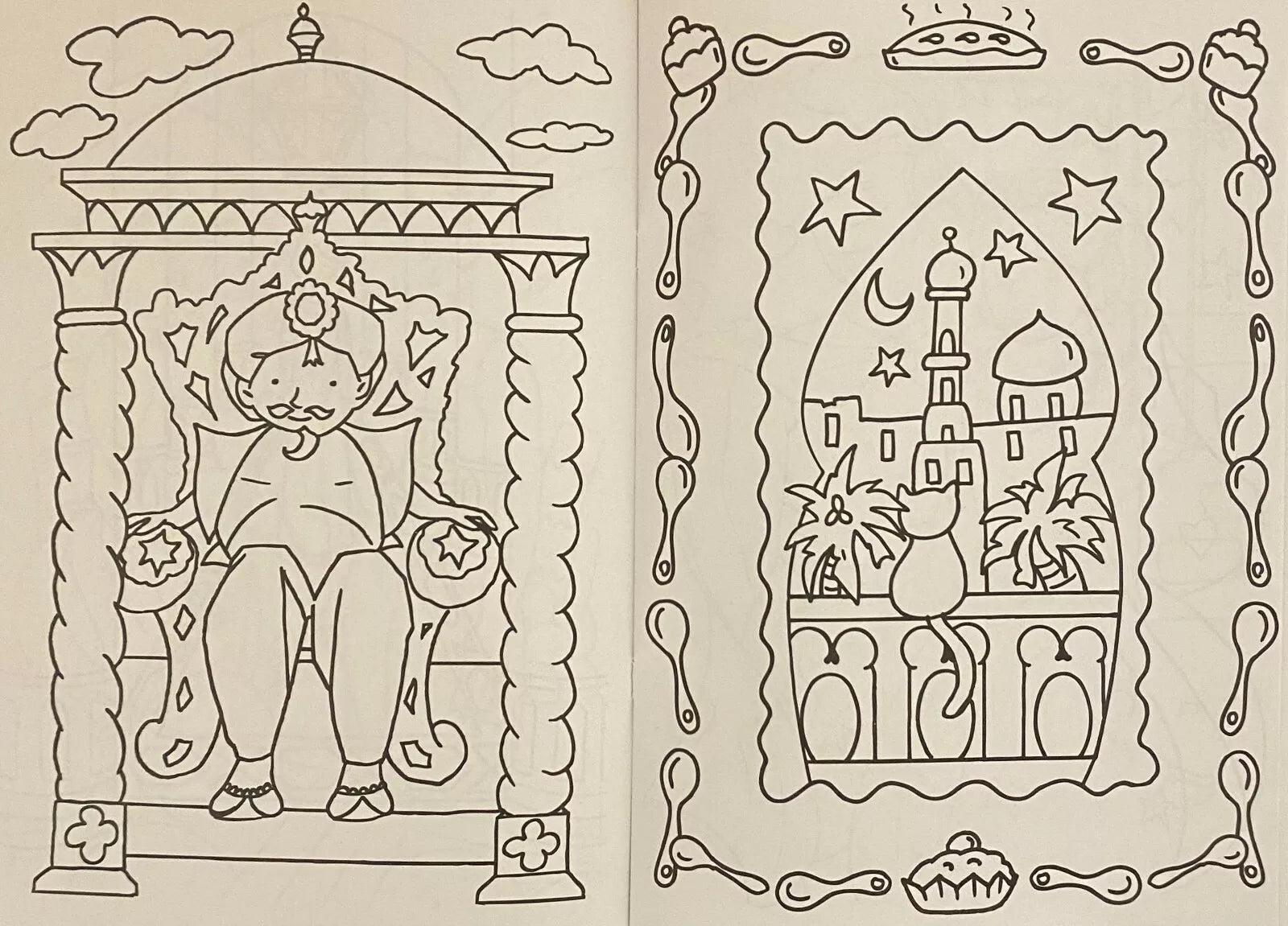 Aladdin Colouring Book - Anilas UK