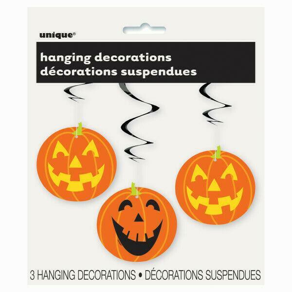 Halloween Pumpkin Hanging Swirls - Anilas UK