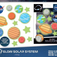 Nasa Glow Solar System Sticker Pack