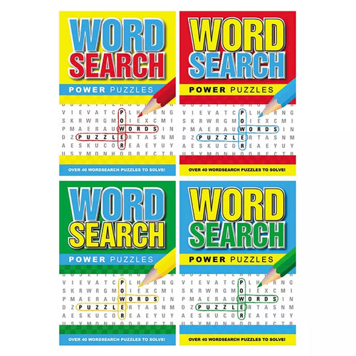 Wordsearch Puzzle Books (Set of 4) - Anilas UK