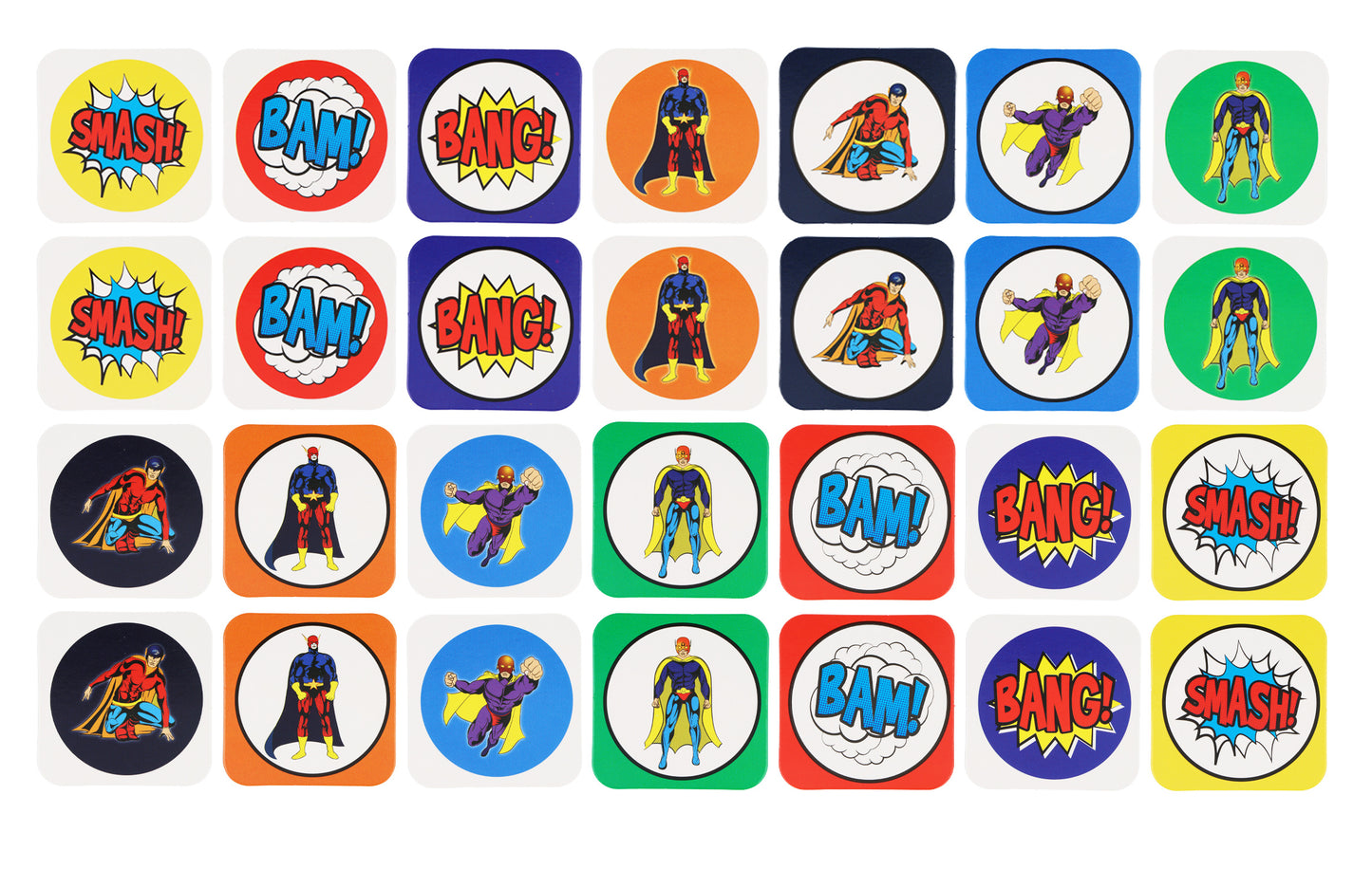 Superhero Mini Snap Cards - Anilas UK