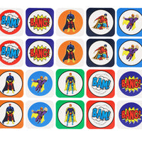 Superhero Mini Snap Cards