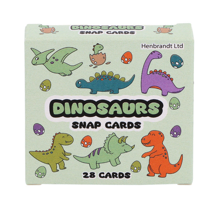 Dinosaur Mini Snap Card Game - Anilas UK