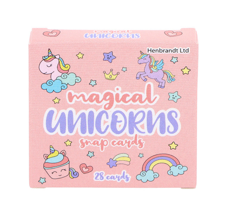 Unicorn Mini Snap Cards - Anilas UK