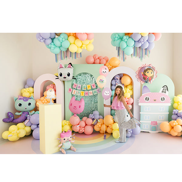 11" Gabby's Dollhouse Mix Latex Balloons 6pk