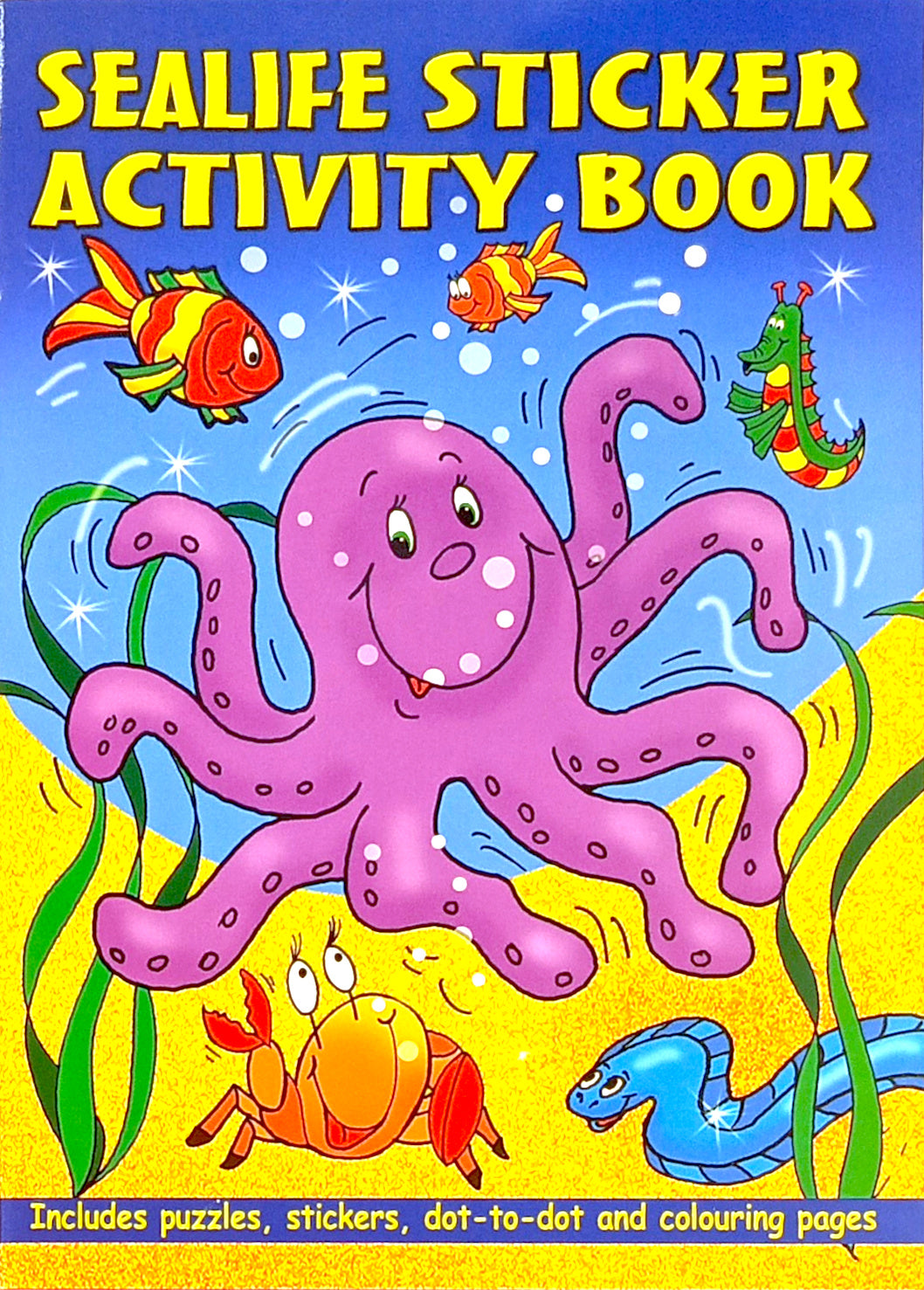 Sea Life Sticker Activity Book - Anilas UK