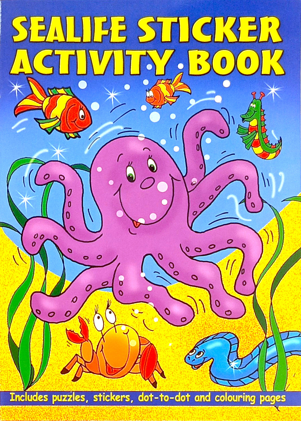 Sea Life Sticker Activity Book