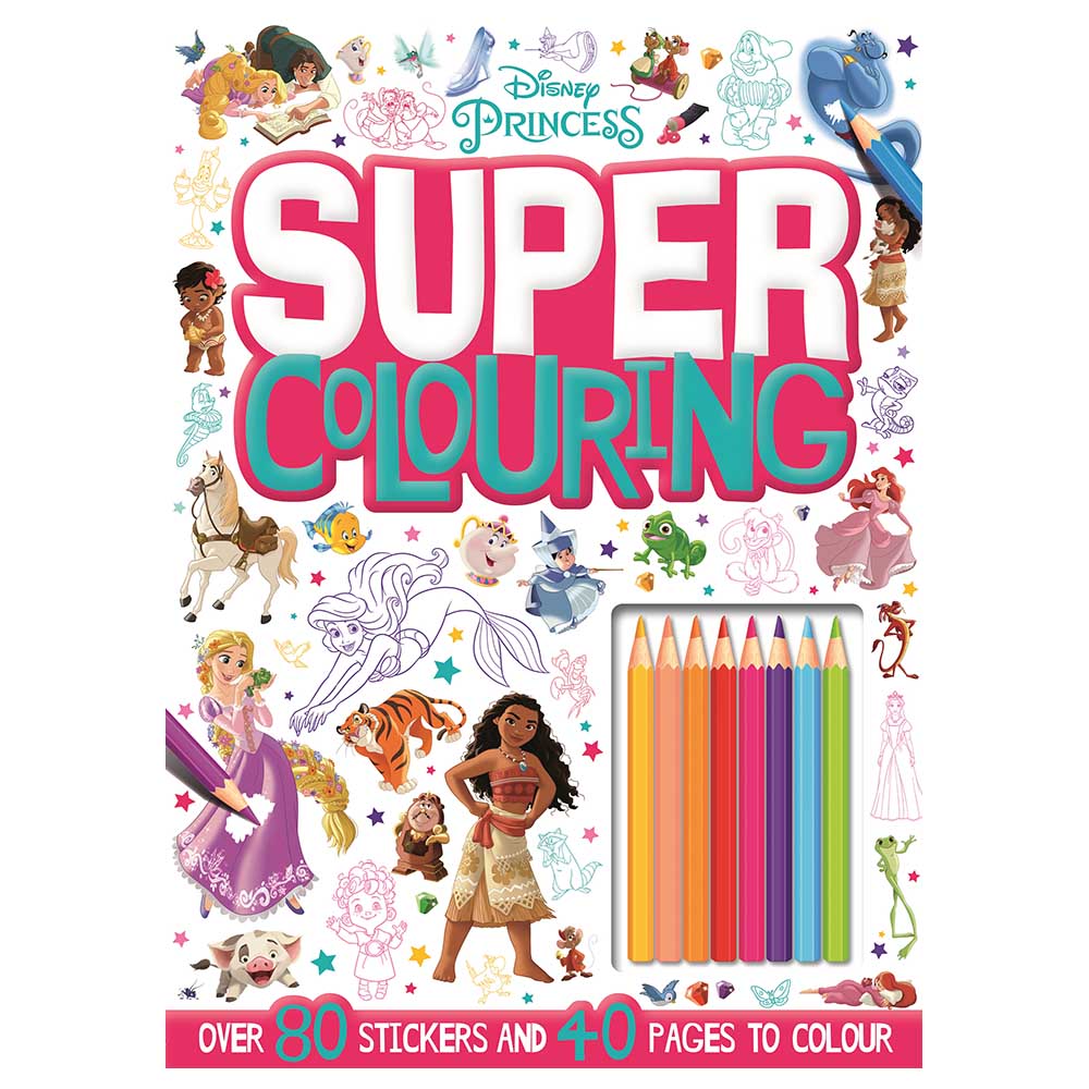Disney Princess Mixed: Super Colouring Book
