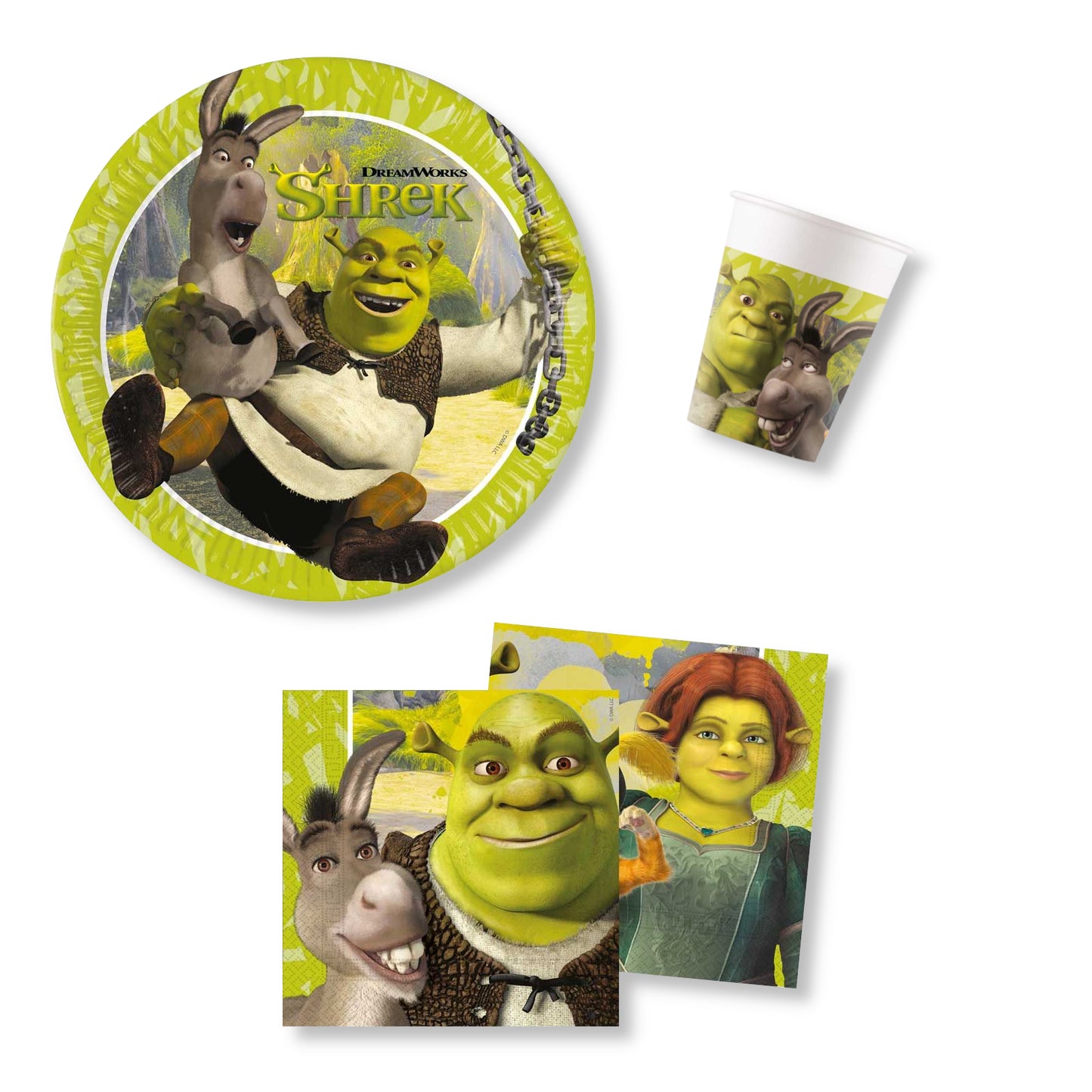 Anila's Shrek Party Pack for 16 people
