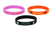 Halloween Silicone Bracelets 5-pack 3 Assorts - Anilas UK