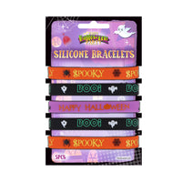 Halloween Silicone Bracelets 5-pack 3 Assorts