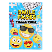 Mini Smiley Face Emoji Puzzle Books - Anilas UK