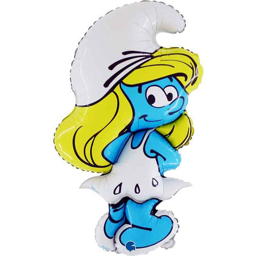 Smurfette Supershape 40 Inch Foil Balloon for children’s parties