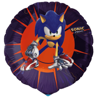 Sonic Party Foil Balloon 46cm with dynamic Sonic designs