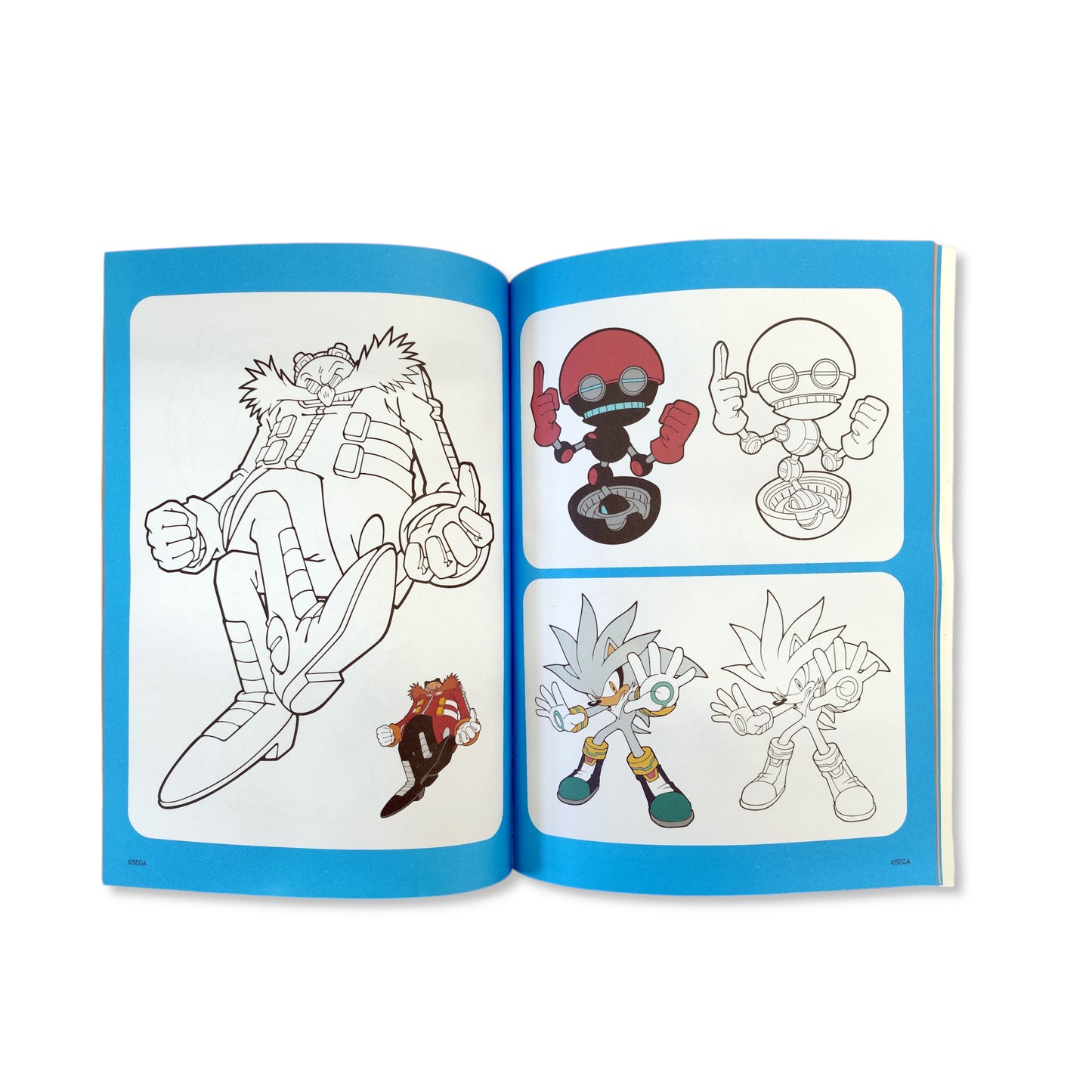 Sonic Colouring Book with Stickers & Pencils