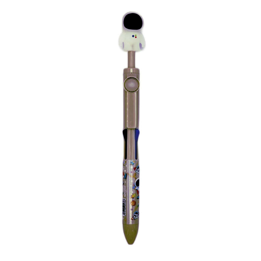 Space Fidget 4-Colour Roller Ball Pen in assorted casings