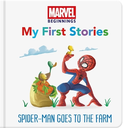 Marvel Beginnings Spider-Man Goes to the Farm book cover
